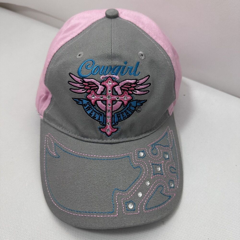 Blazin Roxx Baseball Cap Adjustable Hat Cowgirl Sweet Heart Cross Westerncore